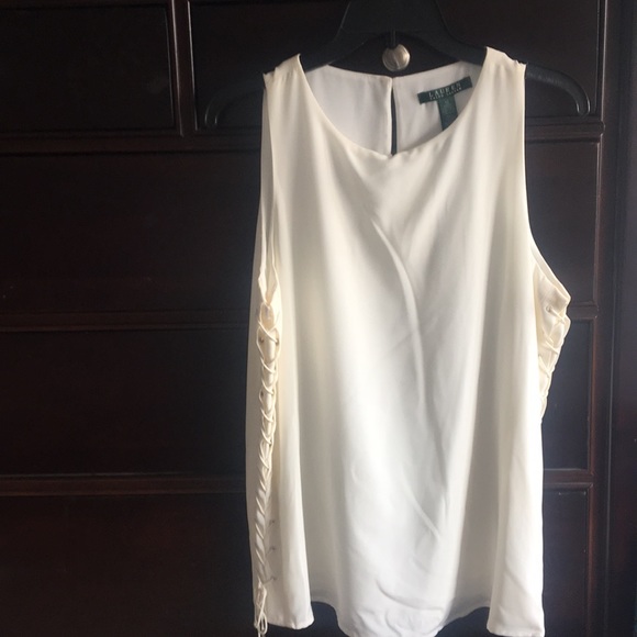 Ralph Lauren  sleeveless blouse - Picture 1 of 6